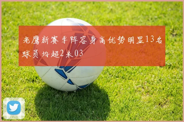 老鹰新赛季阵容身高优势明显13名球员均超2米03